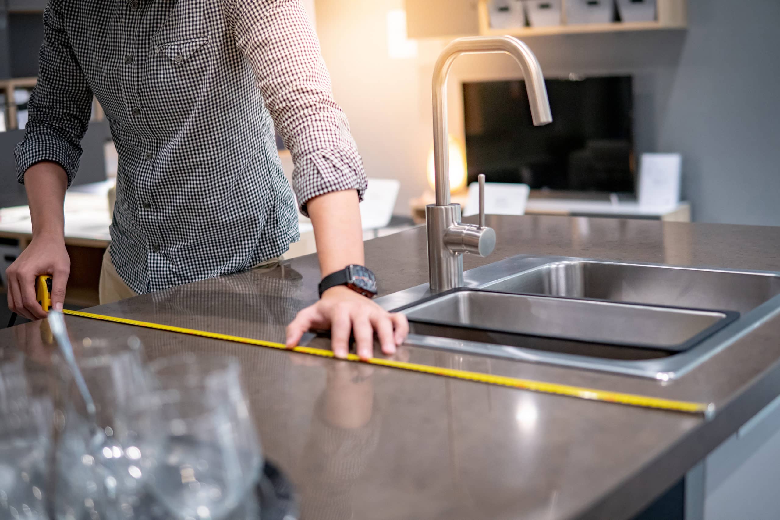 renovate or move. measuring countertops