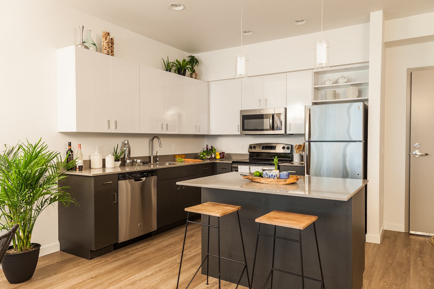 diy kitchen island neutral