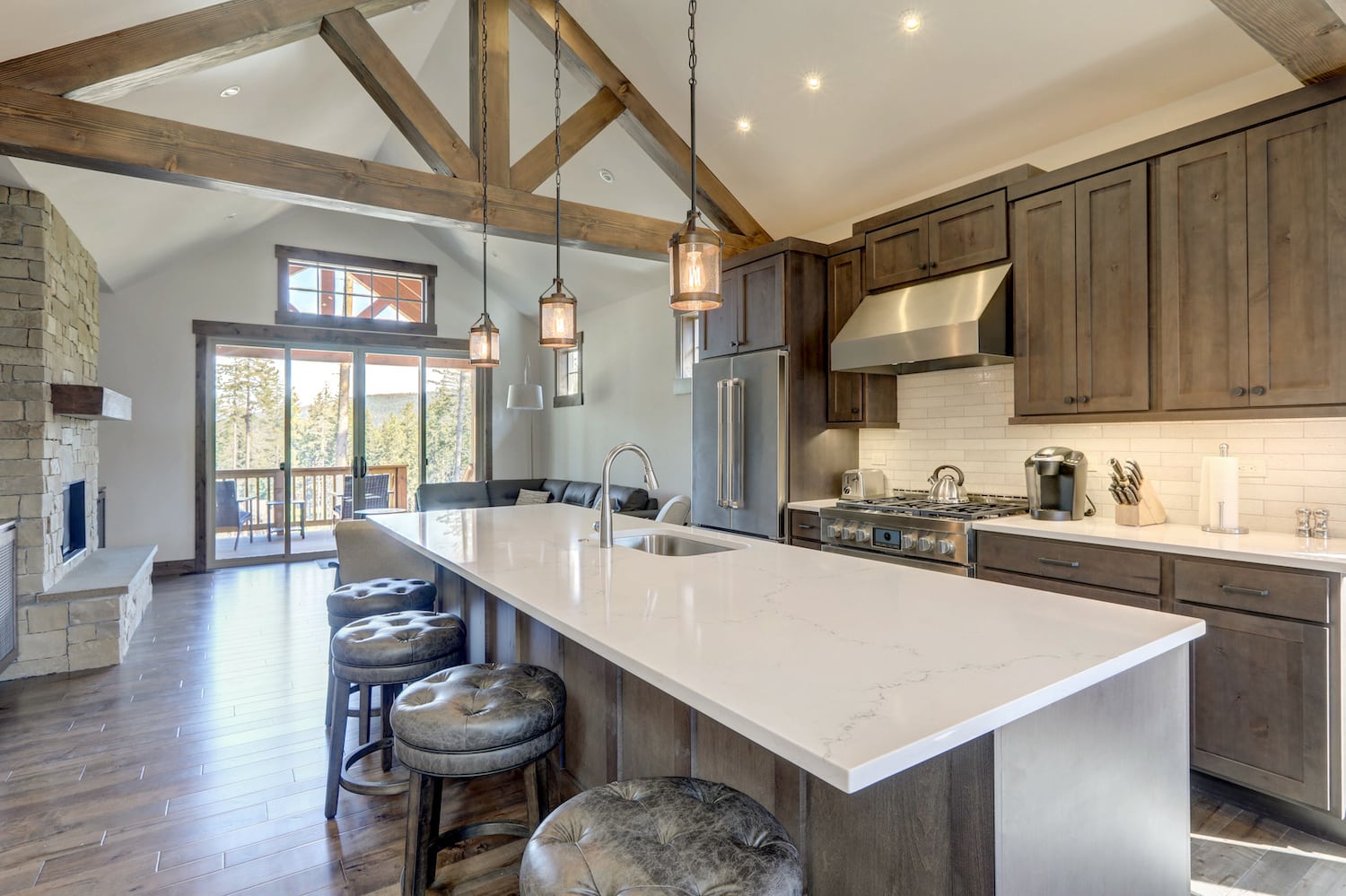 ceiling ideas vaulted kitchen