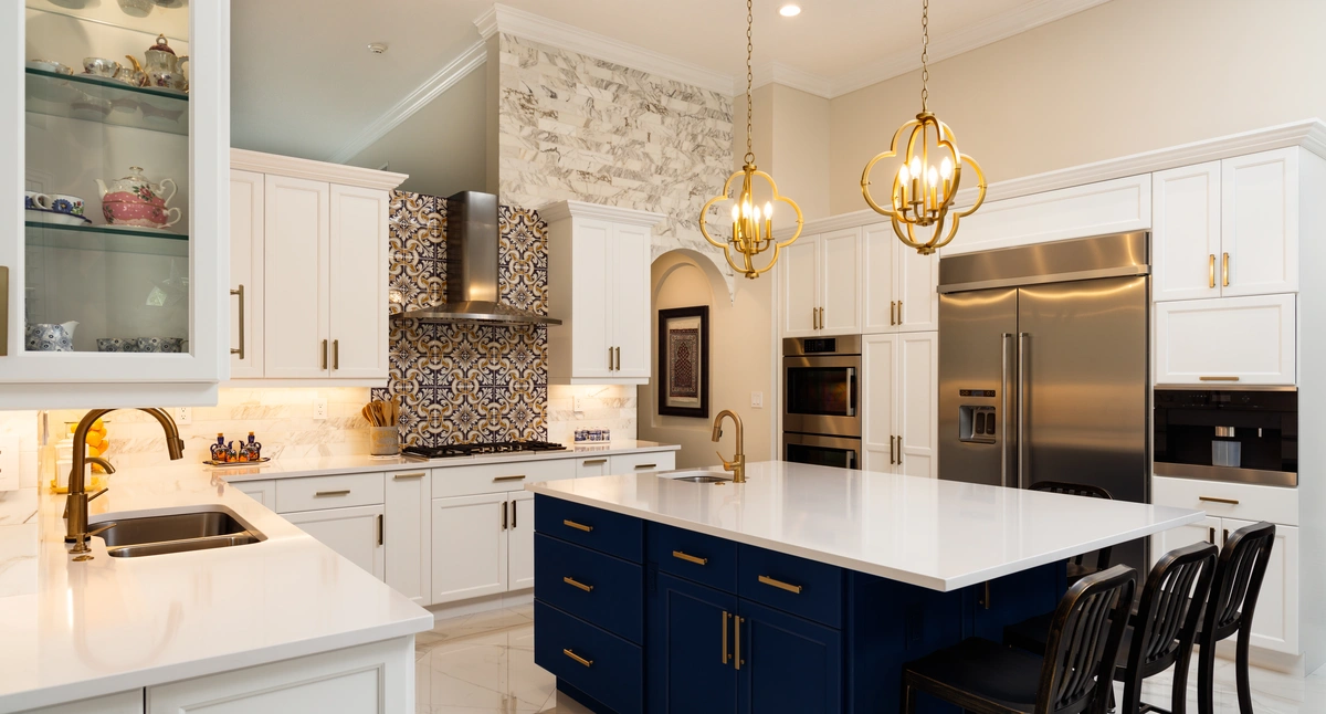 impressive granite countertop replacement in modern kitchen