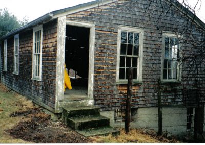 Front door before